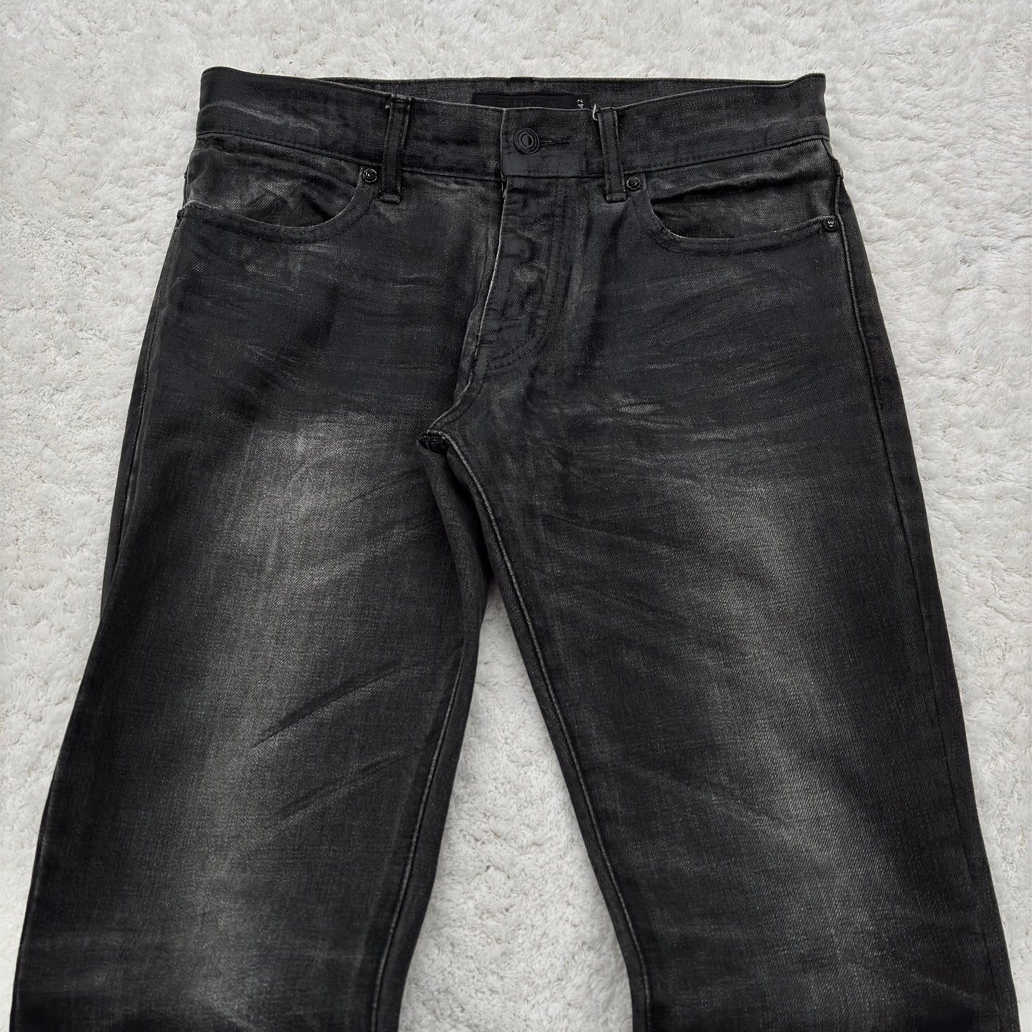 Fuga Light Waxed Flared Jeans