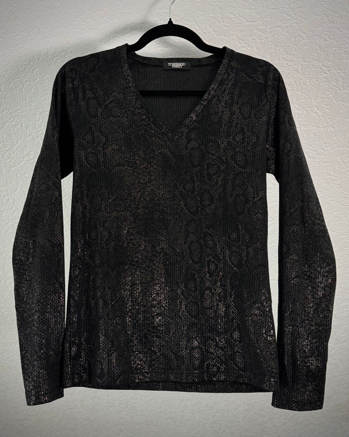 Tornado Mart Snakeskin Pattern Longsleeve