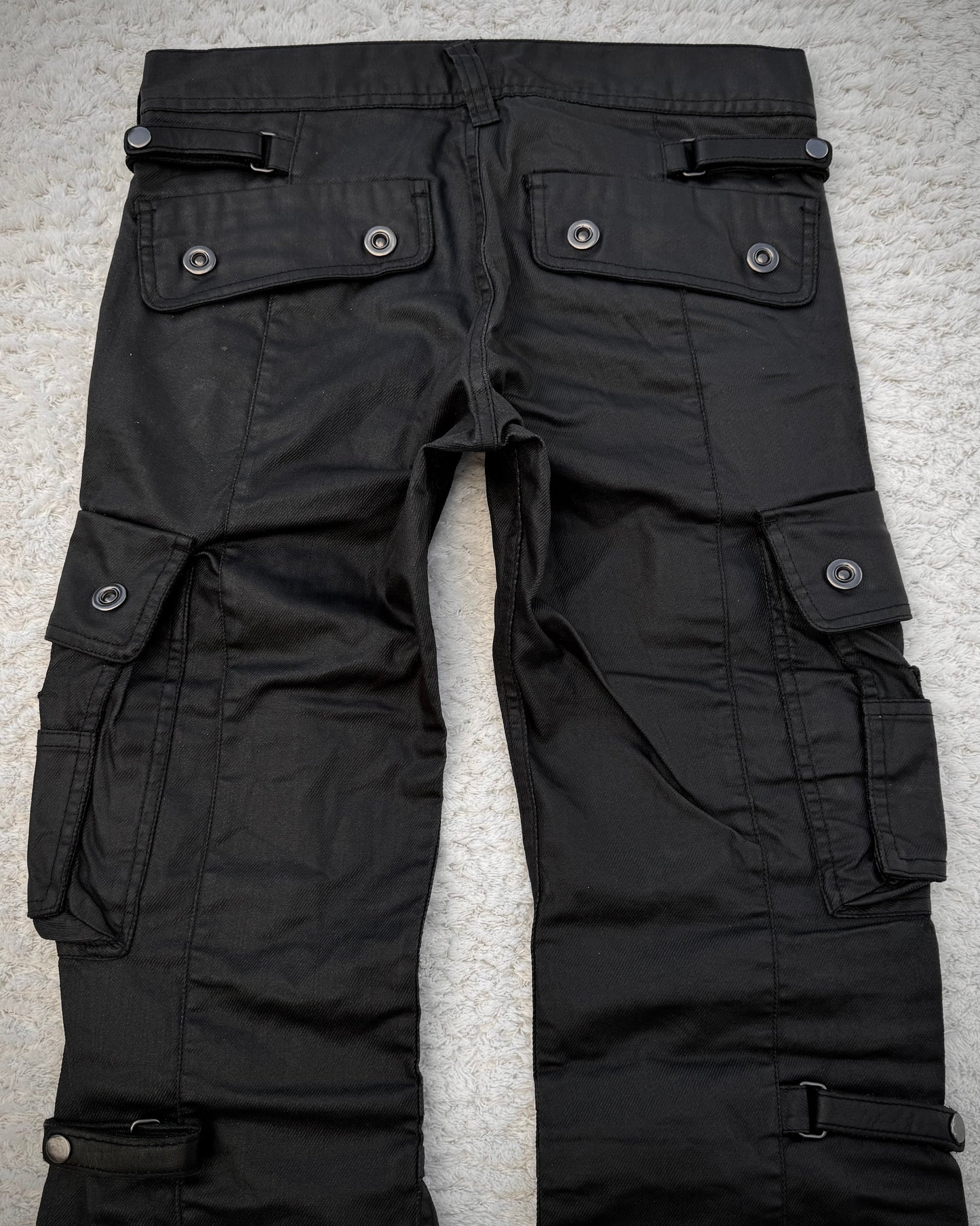 Tornado Mart Heavy Waxed Gas Mask Cargo Pants
