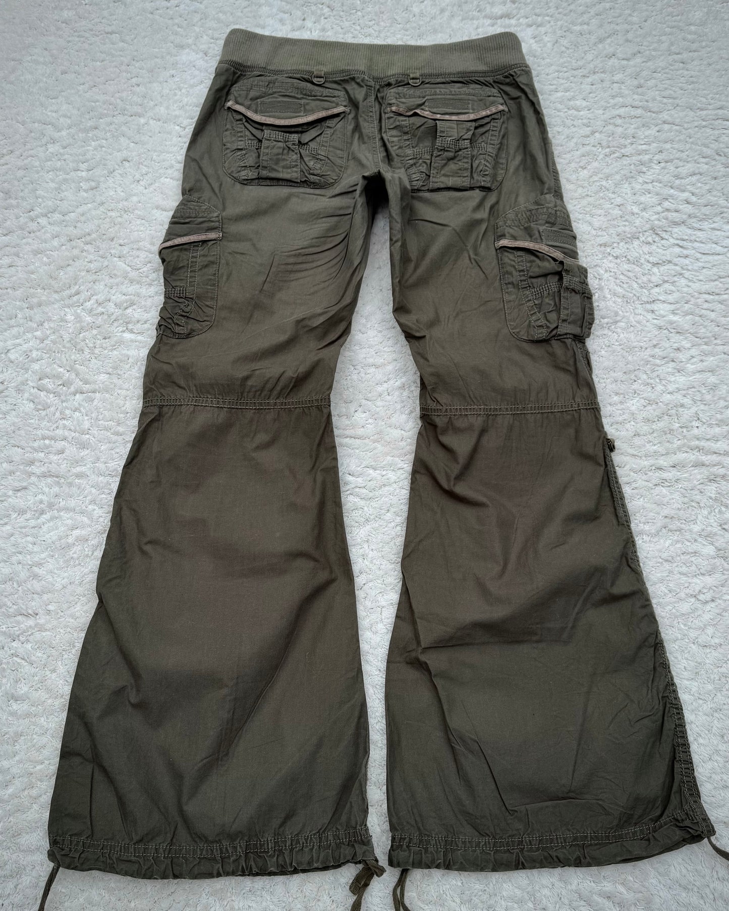 G.O.A Flared Military Cargo Pants