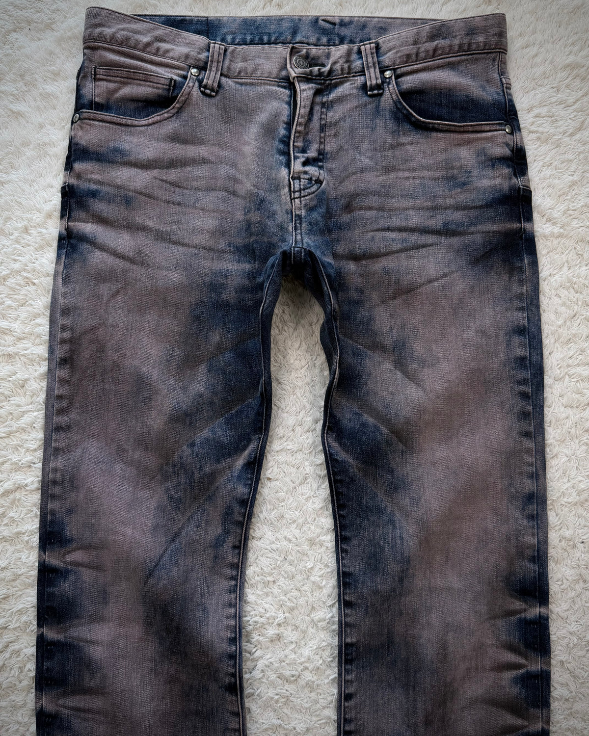 Tornado Mart Marble Whisker Washed Pants