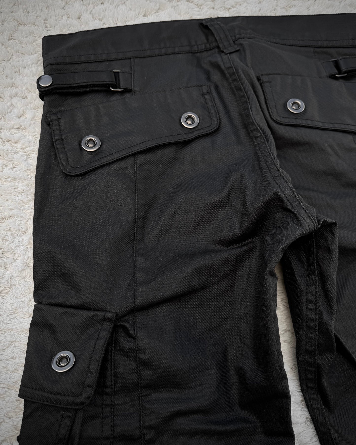 Tornado Mart Heavy Waxed Gas Mask Cargo Pants