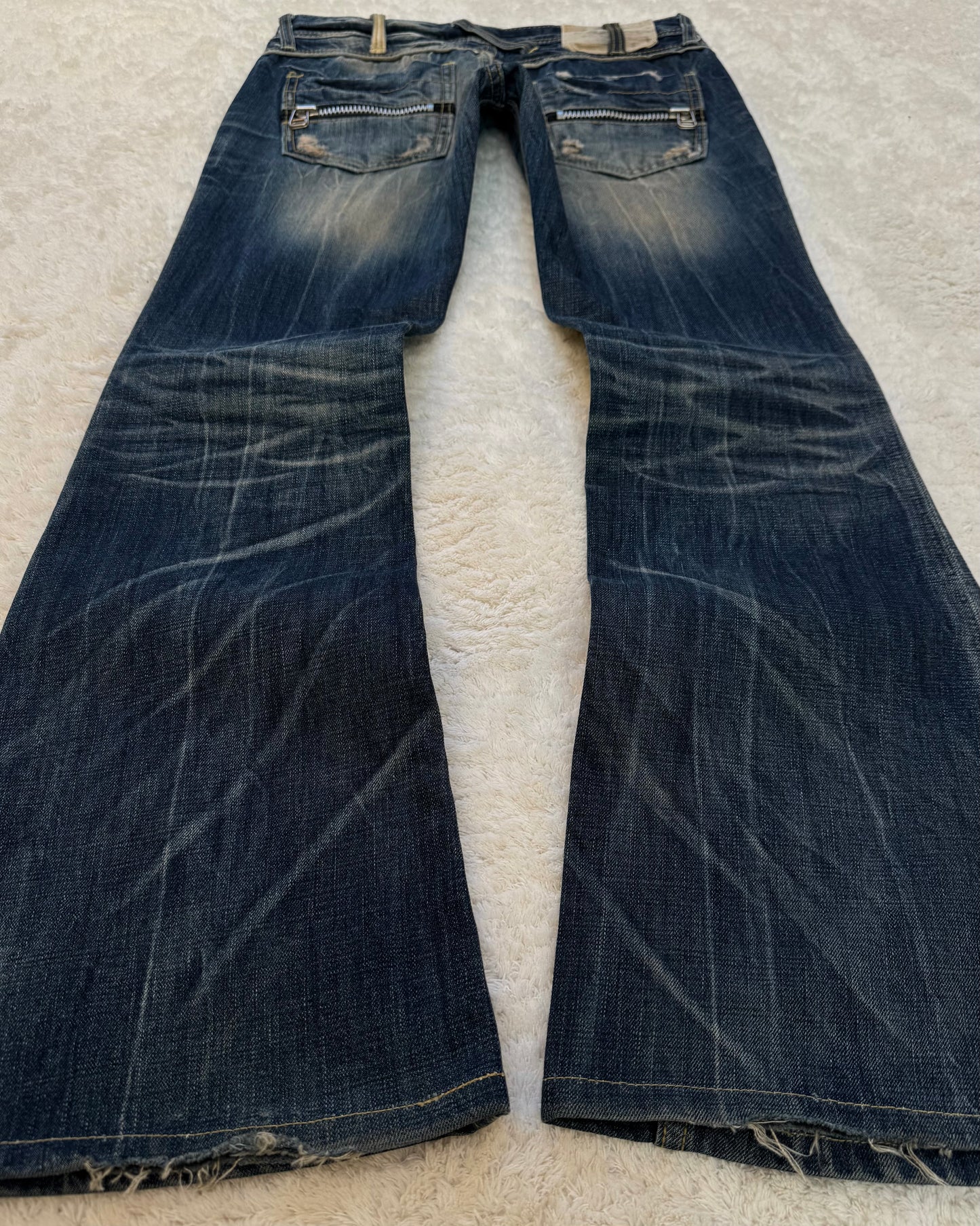 Lolita Mud Washed Flared Jeans
