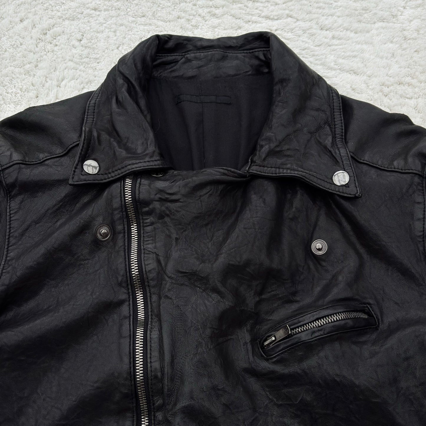 Luva Tram Quilted Leather Jacket
