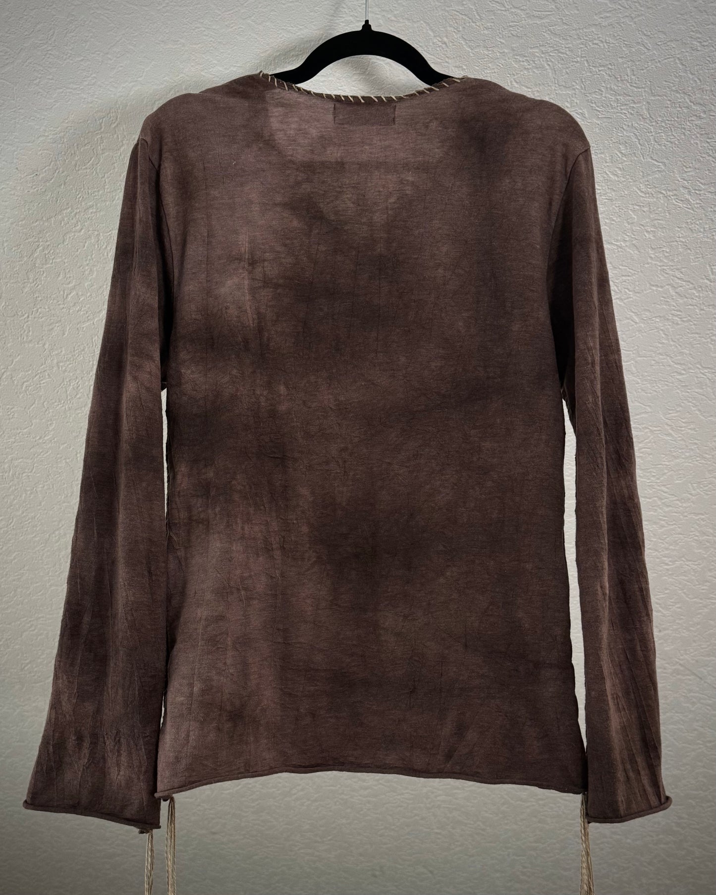 Luva Tram Scar Stitched Textured Longsleeve