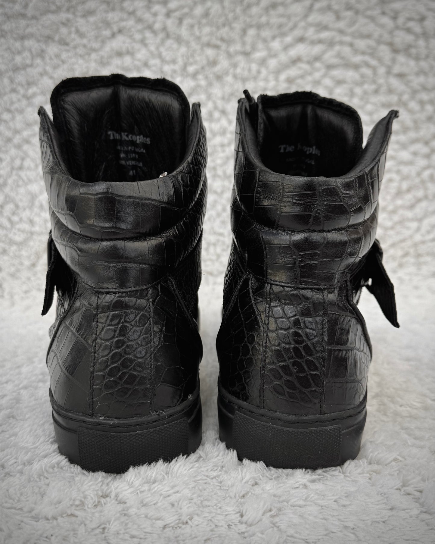 The Kopples Crocodile Leather Sneakers