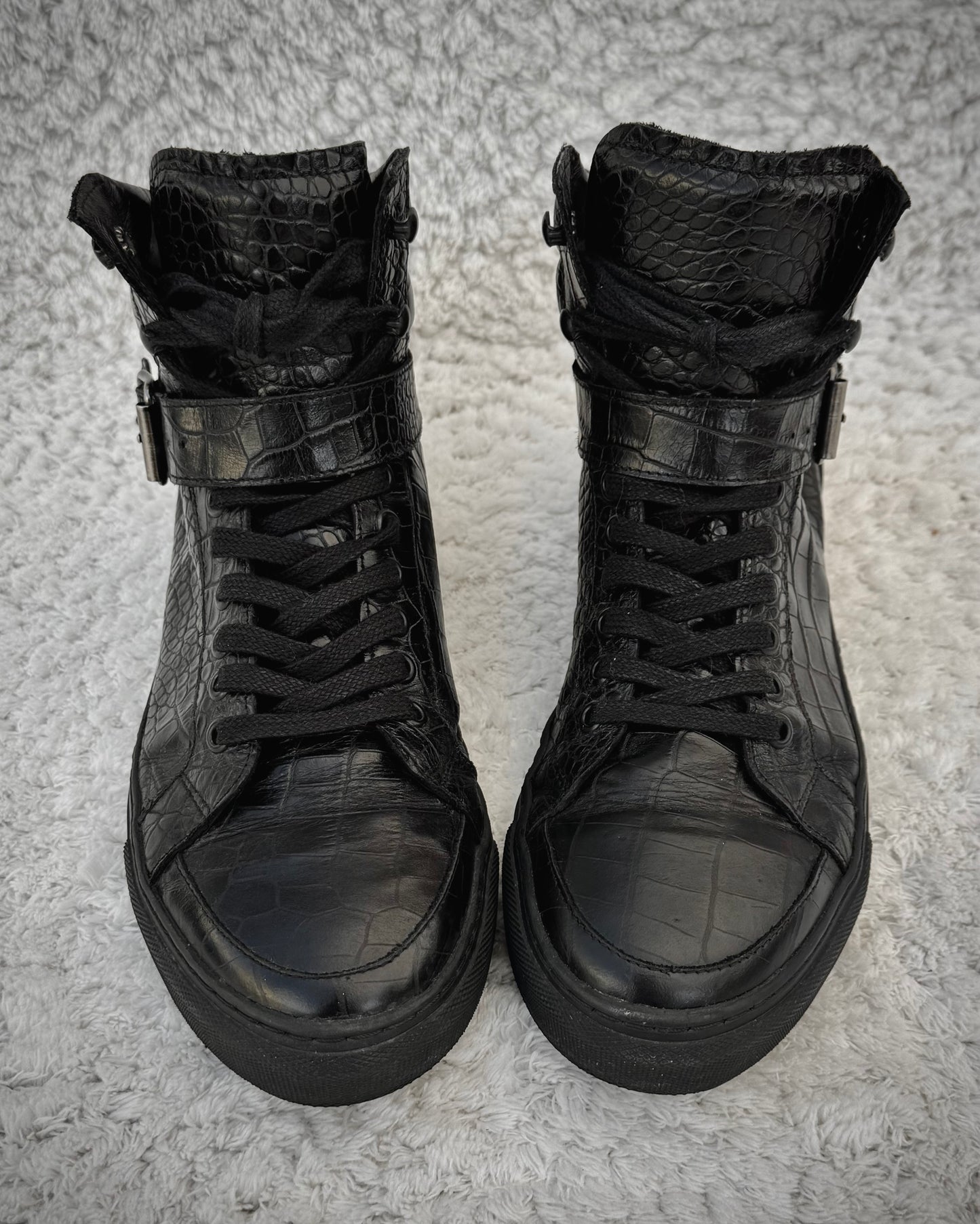 The Kopples Crocodile Leather Sneakers