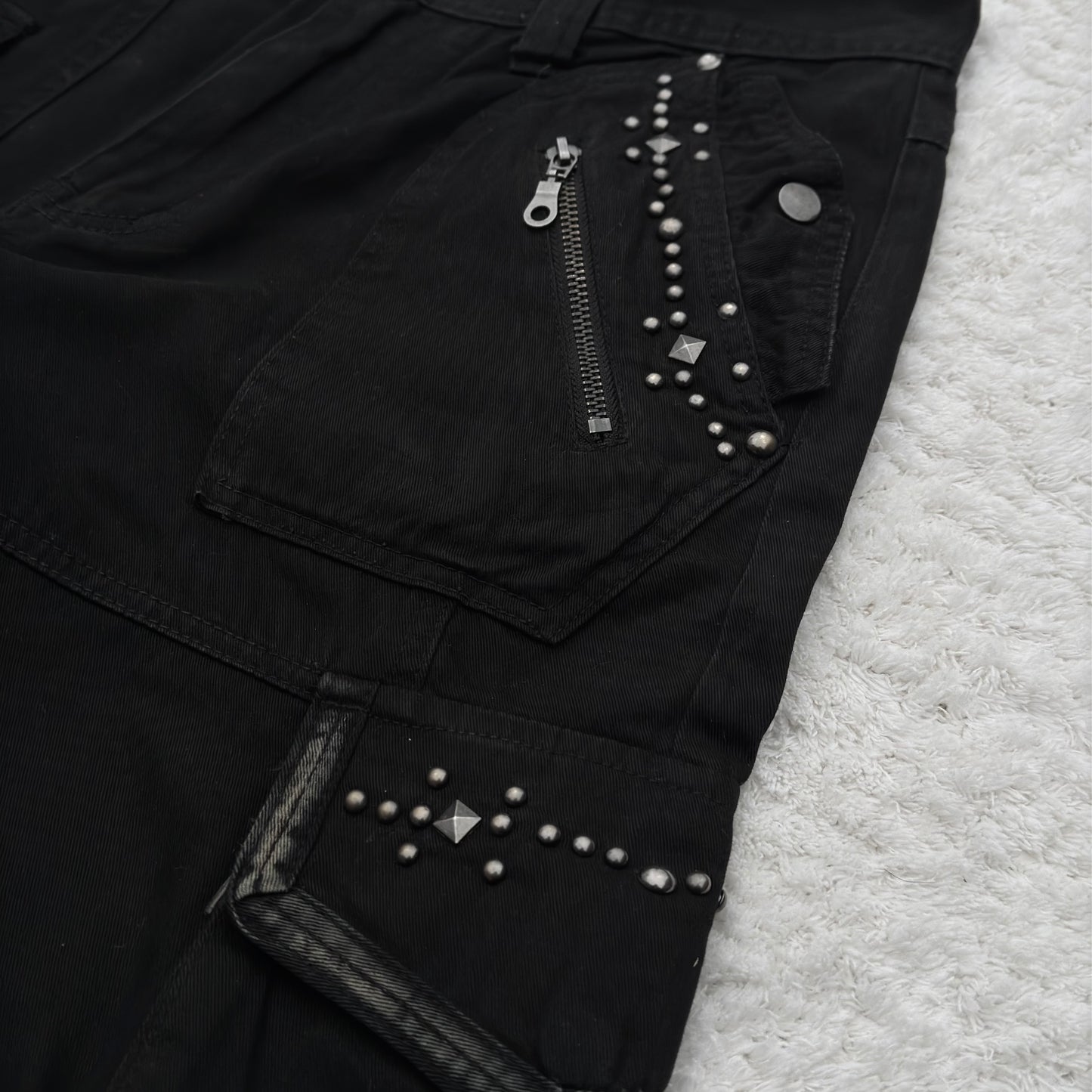 Midas Baggy Studded Cargo Pants