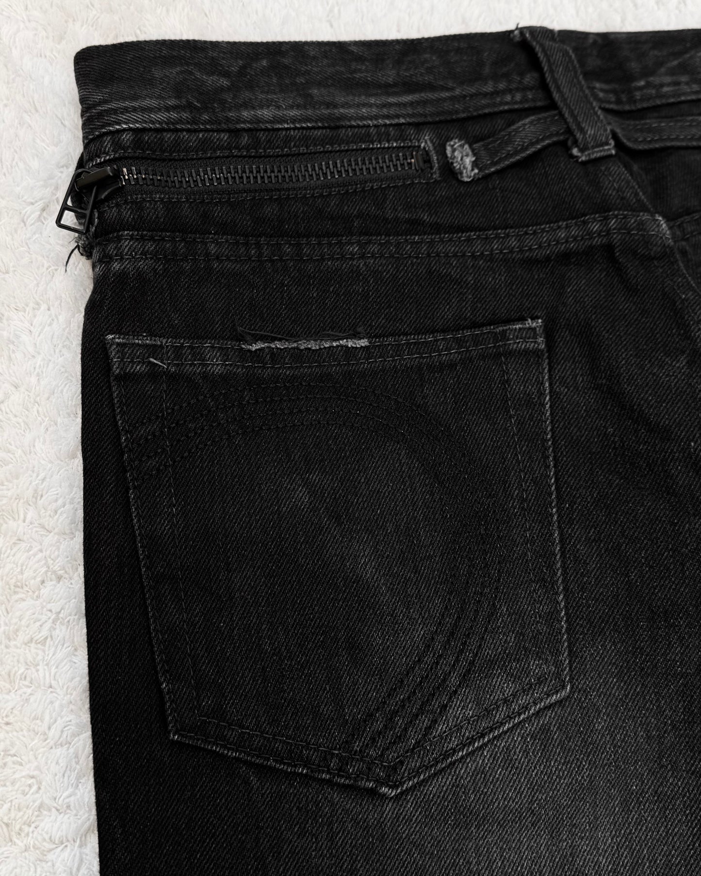 Charmcult Whisker Washed Slim Bootcut Jeans