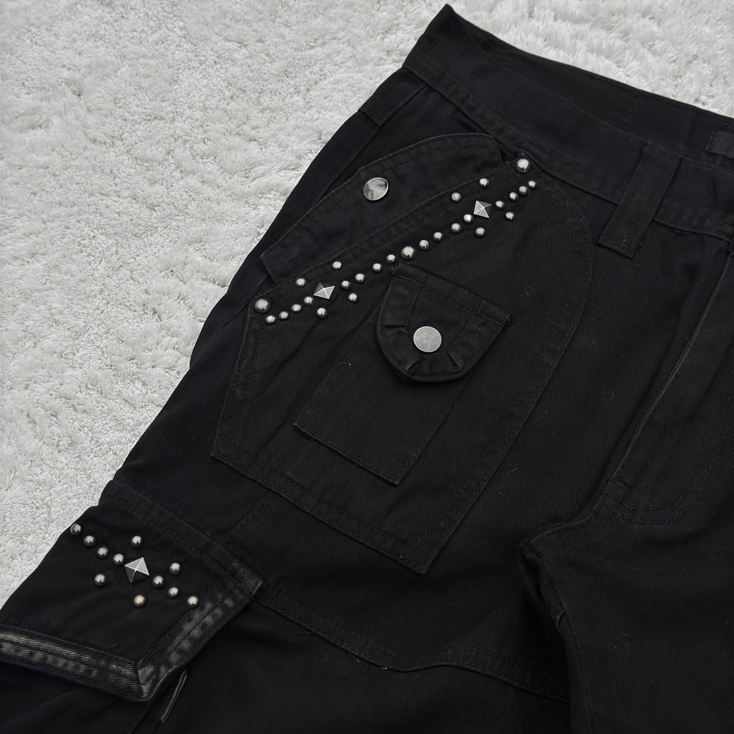 Midas Baggy Studded Cargo Pants