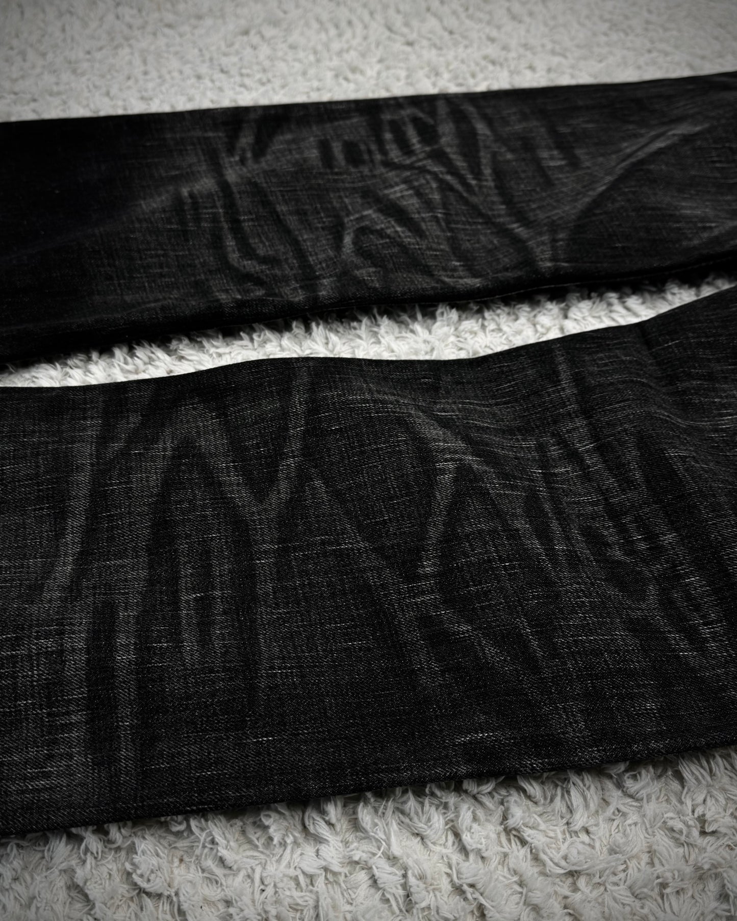 Edwin Clawmarks Washed Flared Jeans