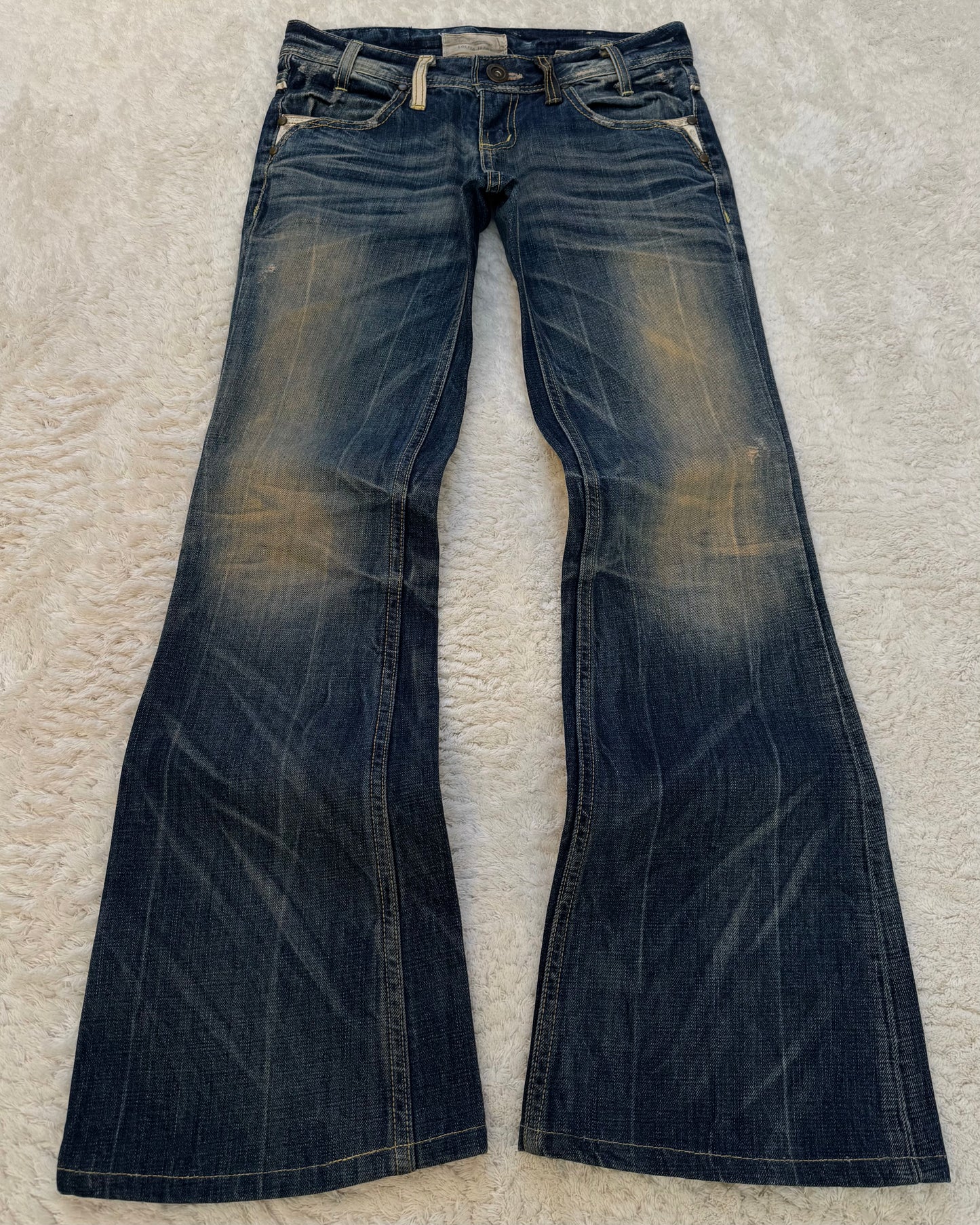 Lolita Mud Washed Flared Jeans