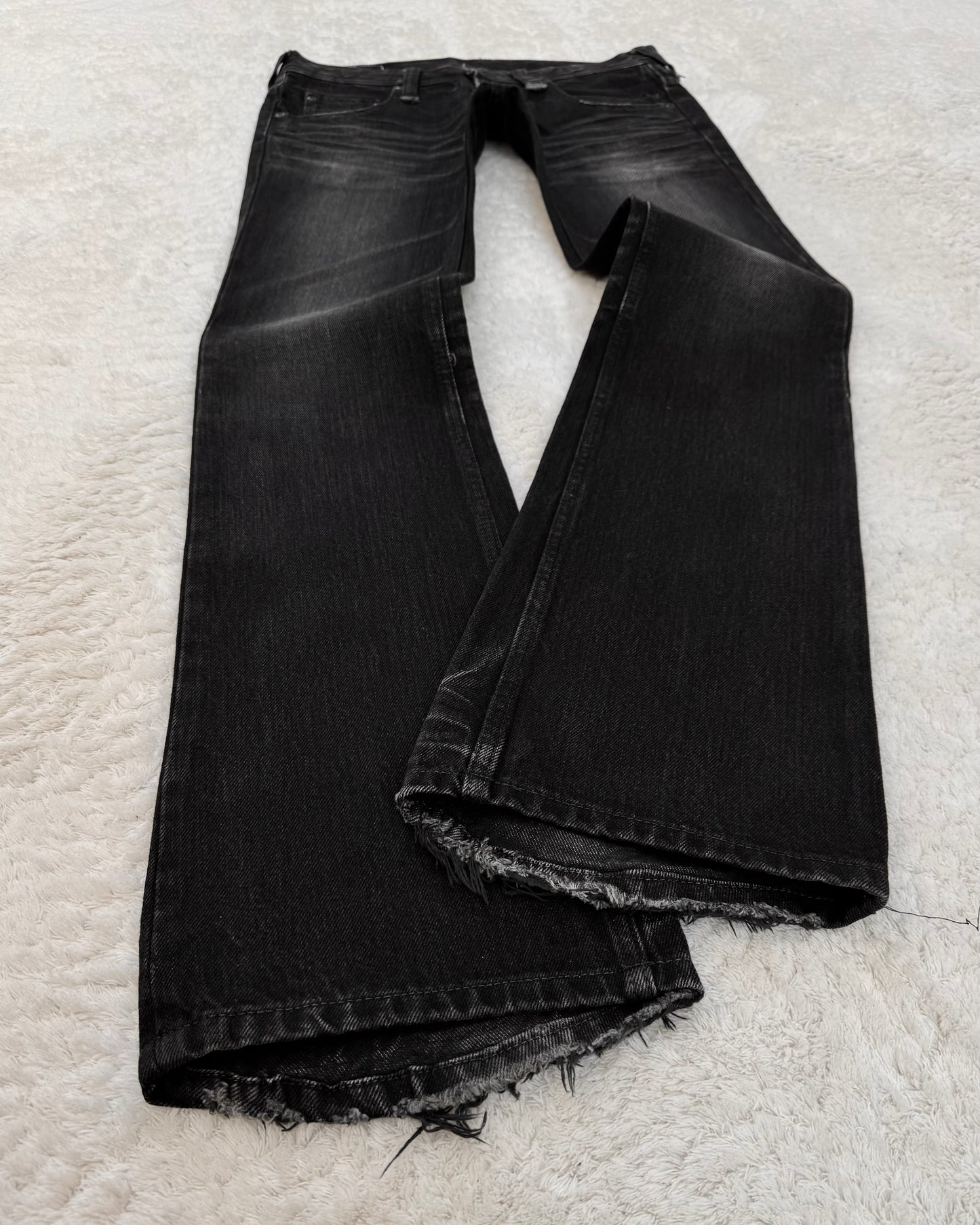 Charmcult Whisker Washed Slim Bootcut Jeans