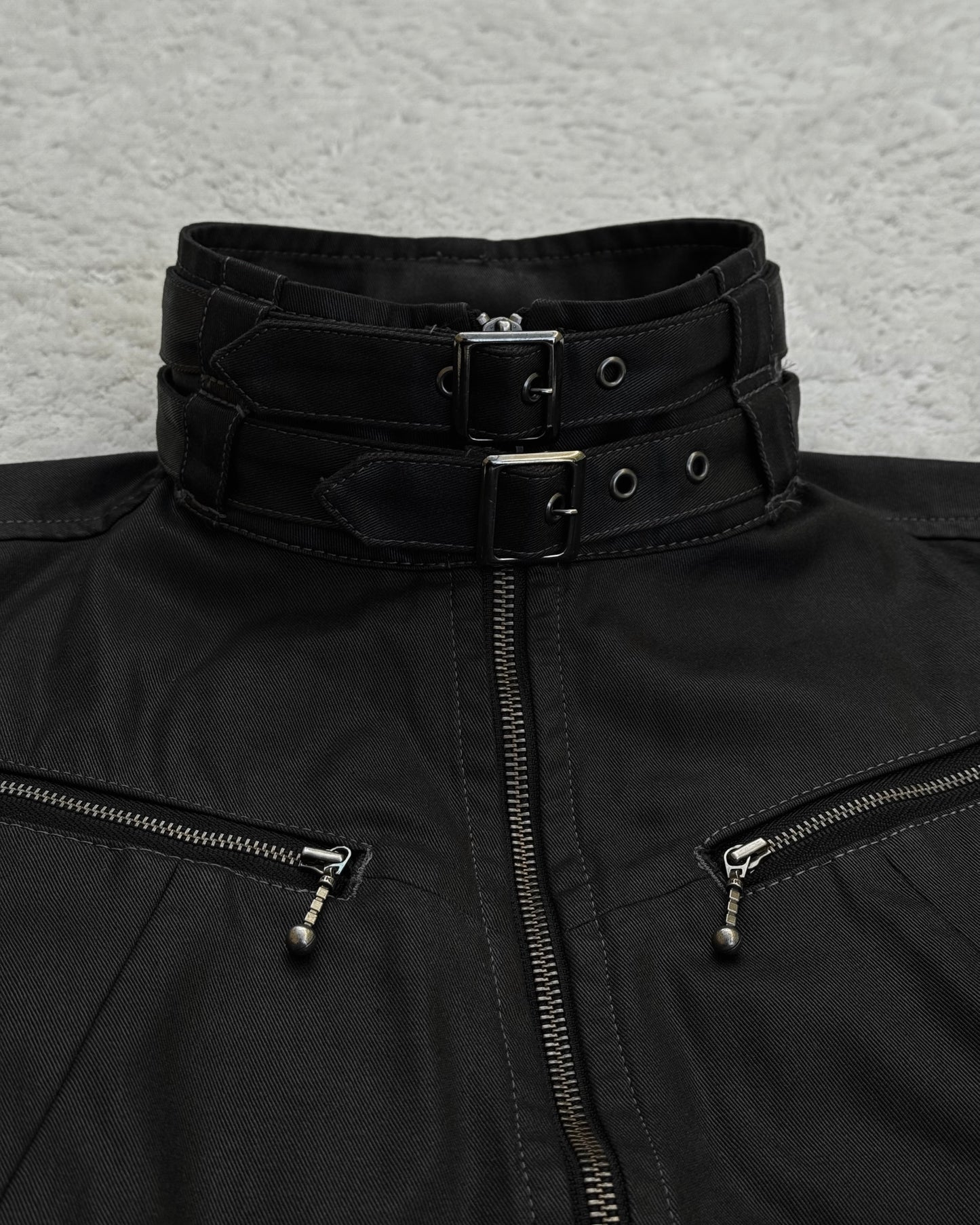 Tornado Mart Waxed Belted Rider Jacket