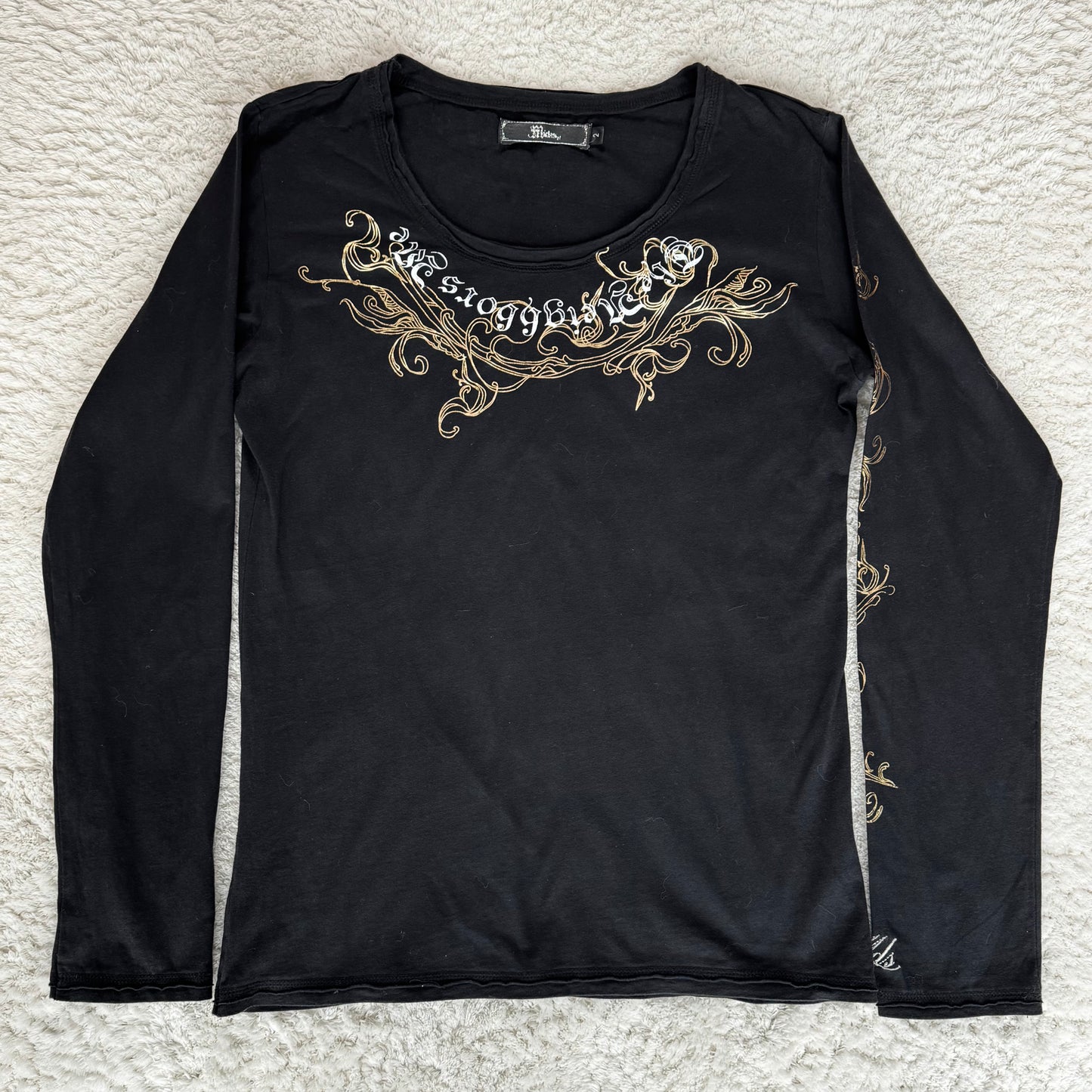Midas Gold Tribal Print Longsleeve Shirt