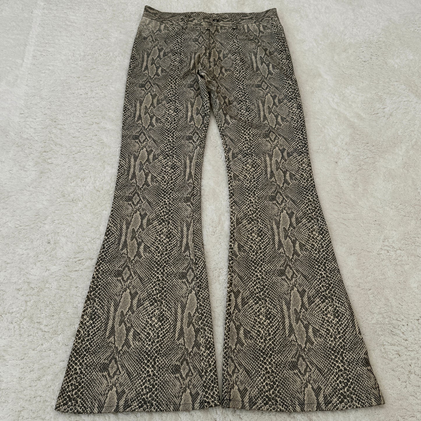 Richärds Flared Snakeskin Pants