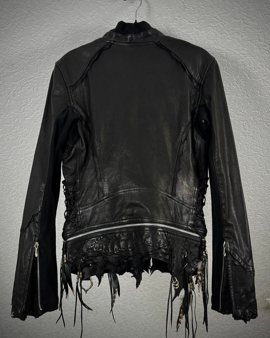 14th Addiction “Beat It” Leather Jacket