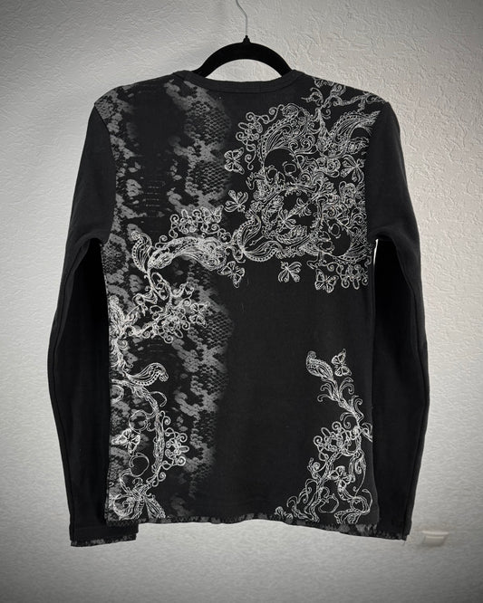 In The Attic Luster Tribal Python Longsleeve Shirt