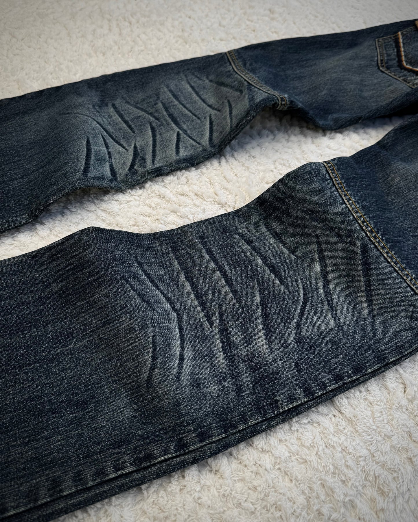 Tornado Mart Western Sword Knee Flared Jeans