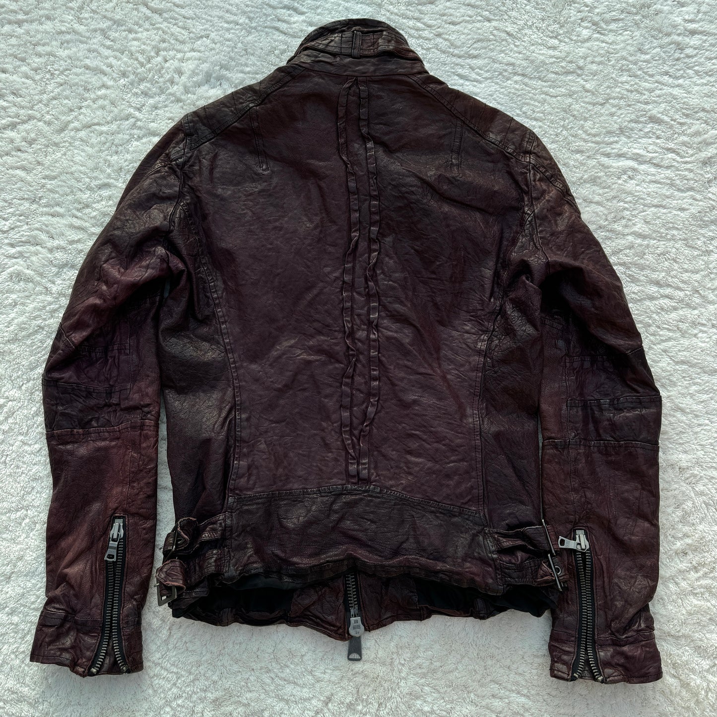 Tornado Mart Quilted Leather Jacket
