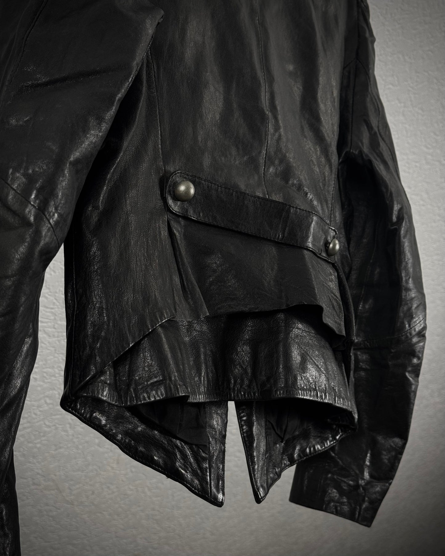 Marisfrolg Napoleon Leather Blazer