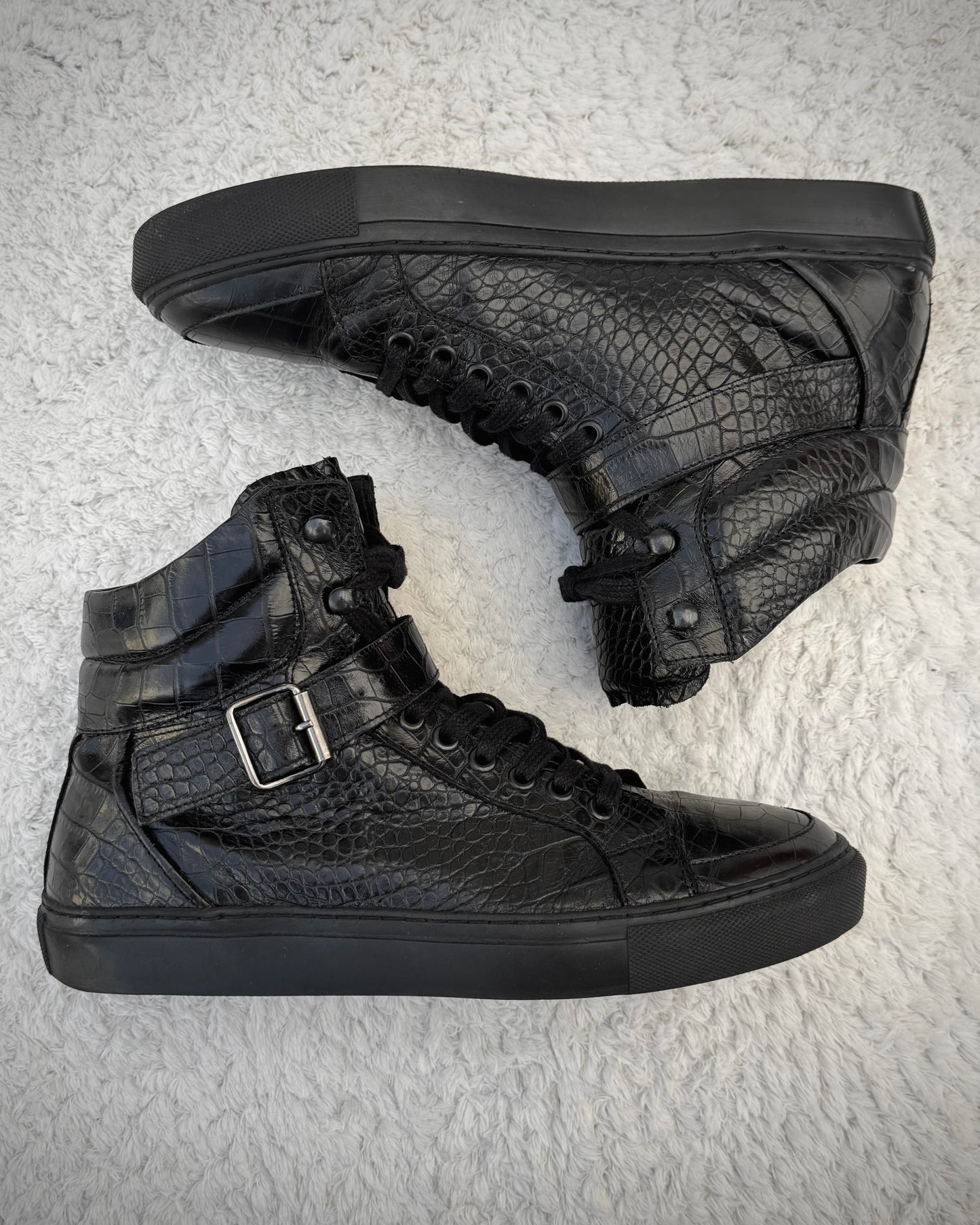 The Kopples Crocodile Leather Sneakers