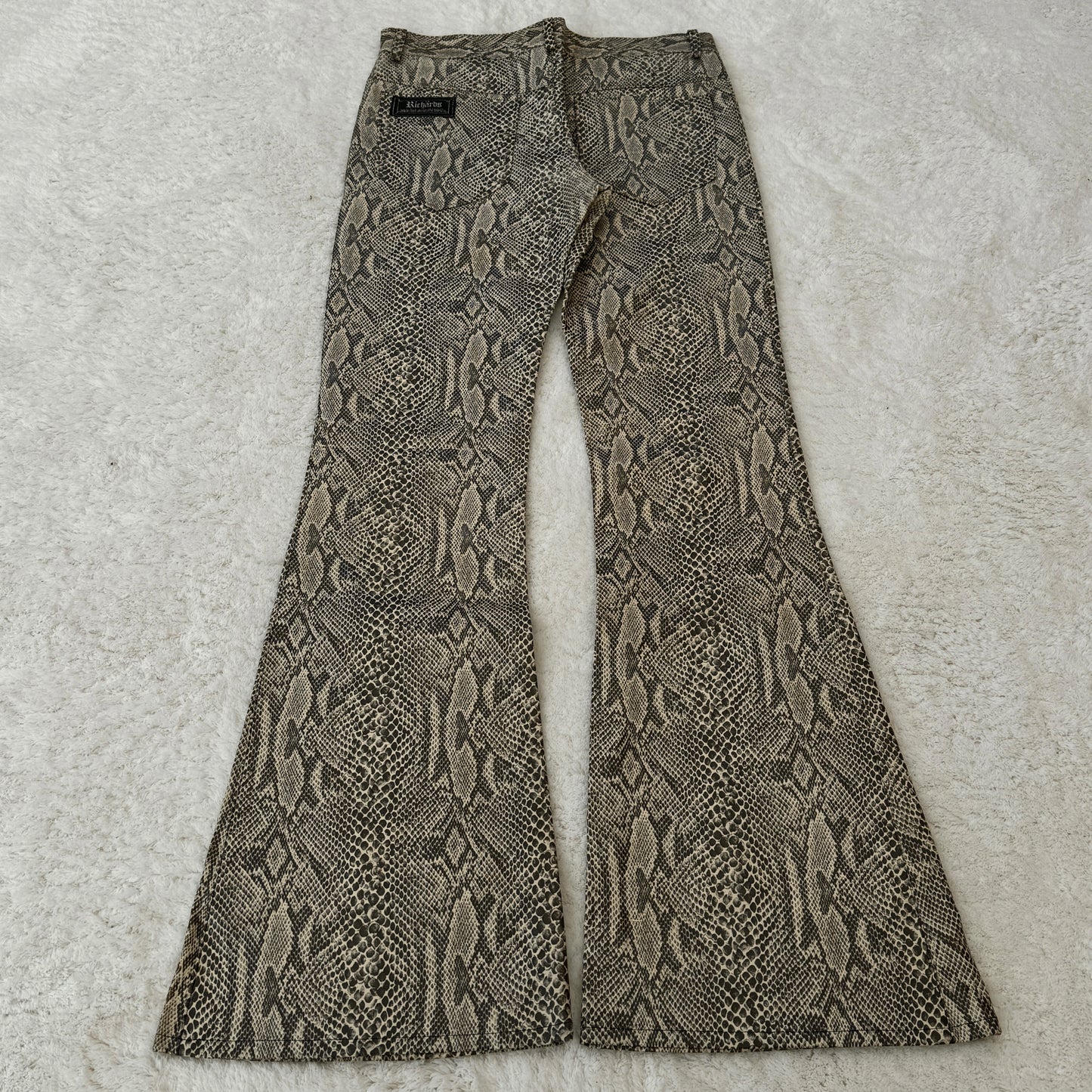 Richärds Flared Snakeskin Pants