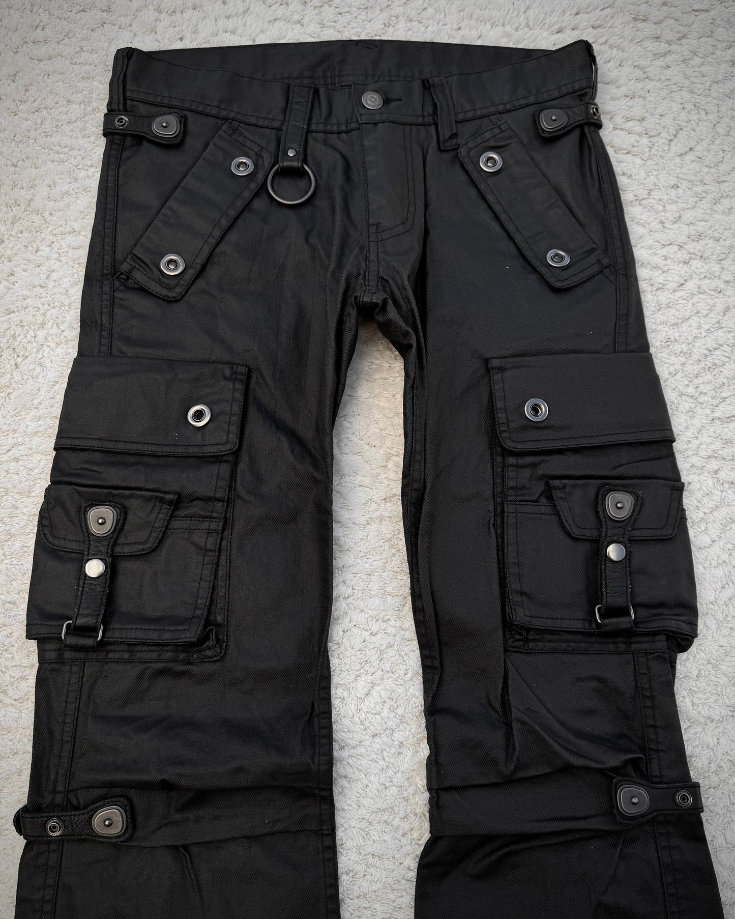 Tornado Mart Heavy Waxed Gas Mask Cargo Pants