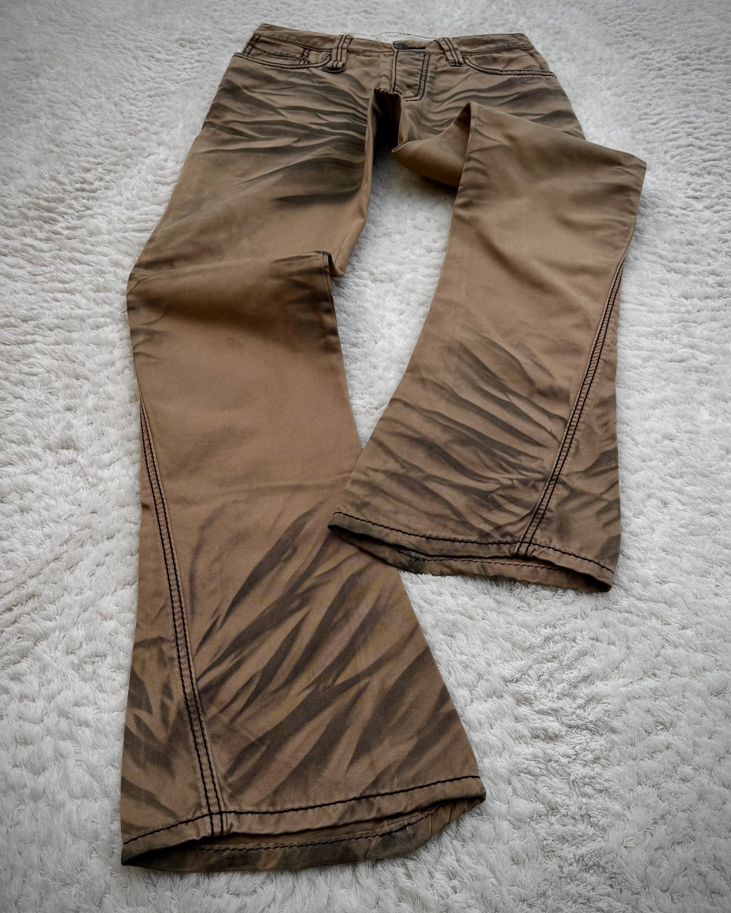 Buffalo Bobs Whiskered Desert Wash Spiral Bootcut Pants