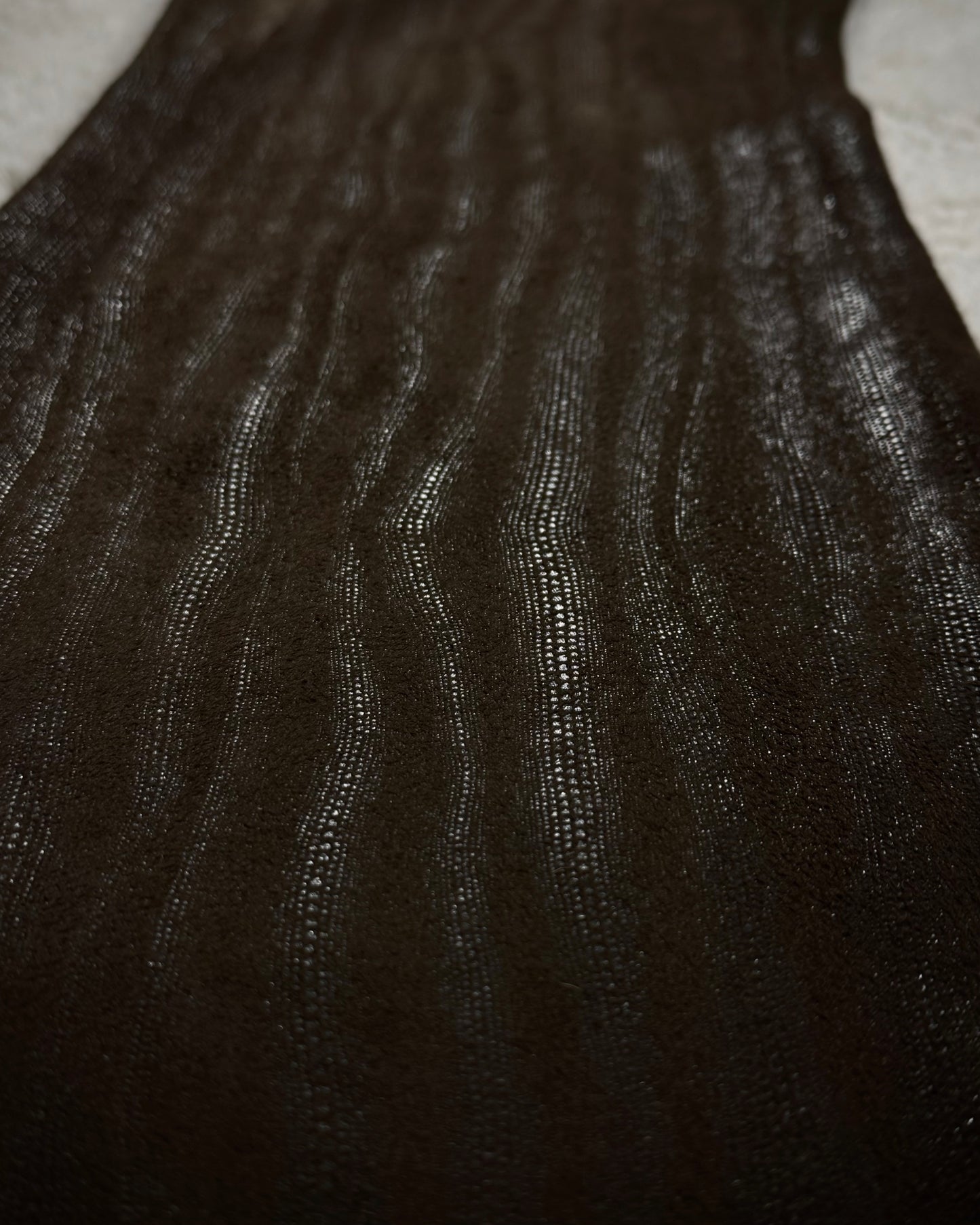 Tornado Mart Stingray Waxed Flared Pants