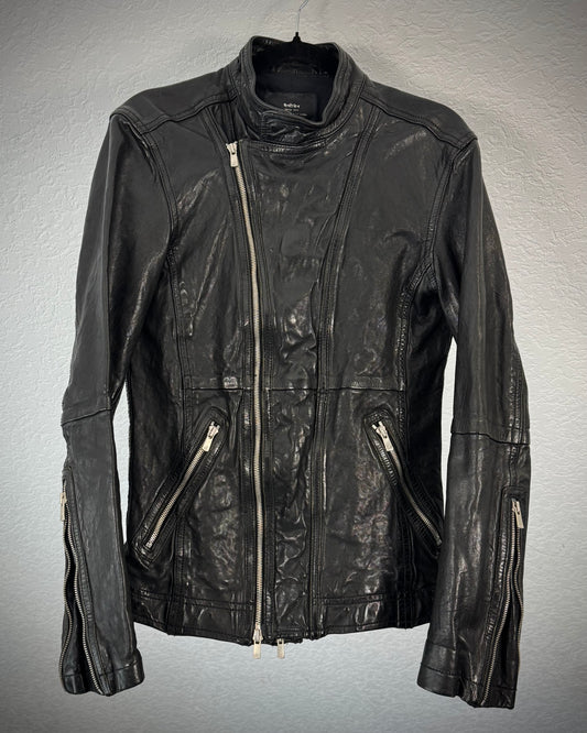 Cathy Jane Triple Zip Leather Jacket
