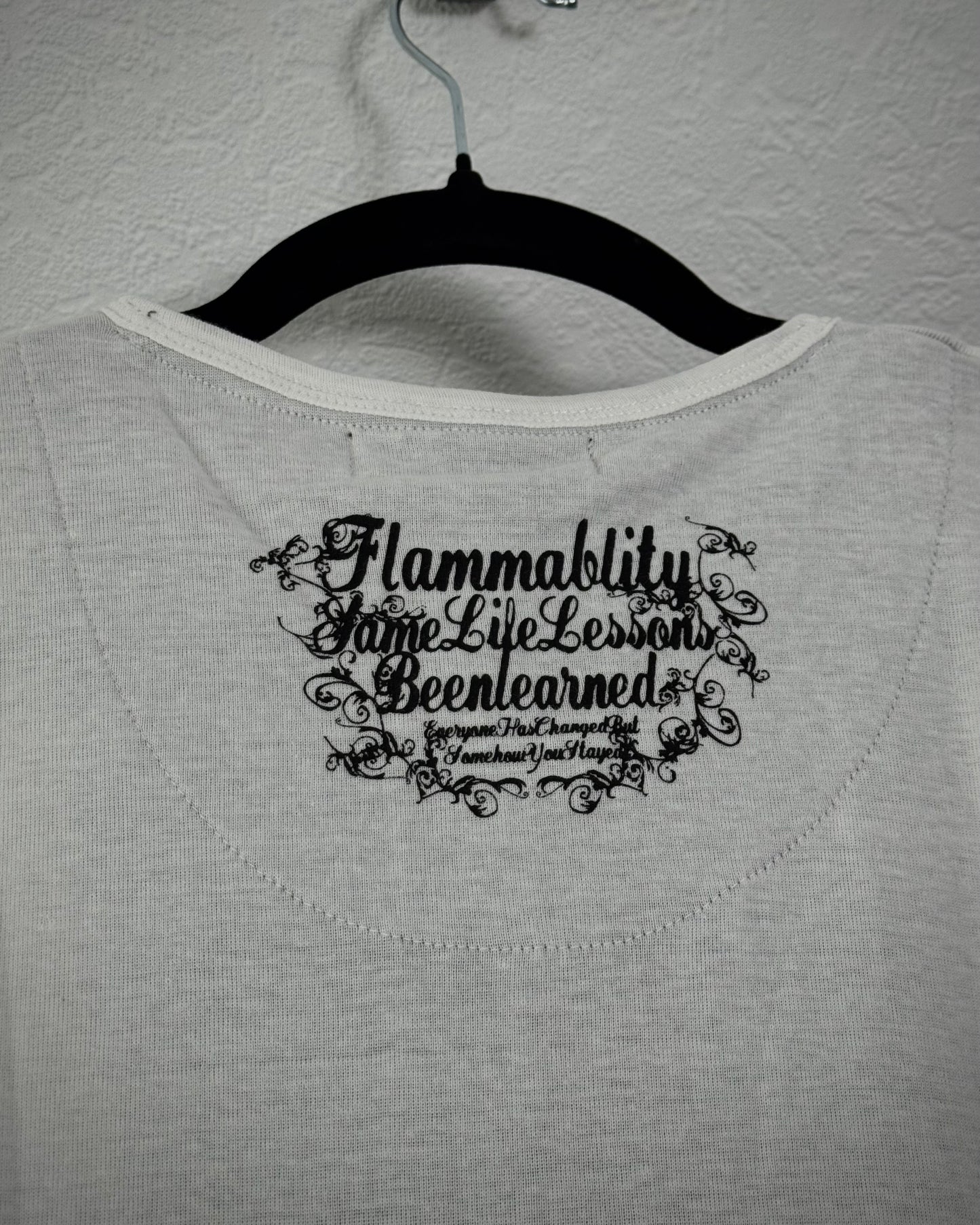 In The Attic Lace Up Graphic T-Shirt
