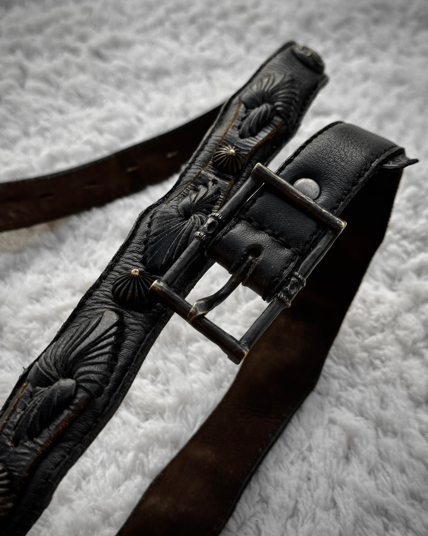 KMRii OG Studded Vintage Belt