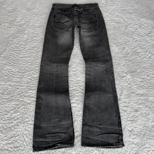 Fuga Whisker Coated Bootcut Jeans