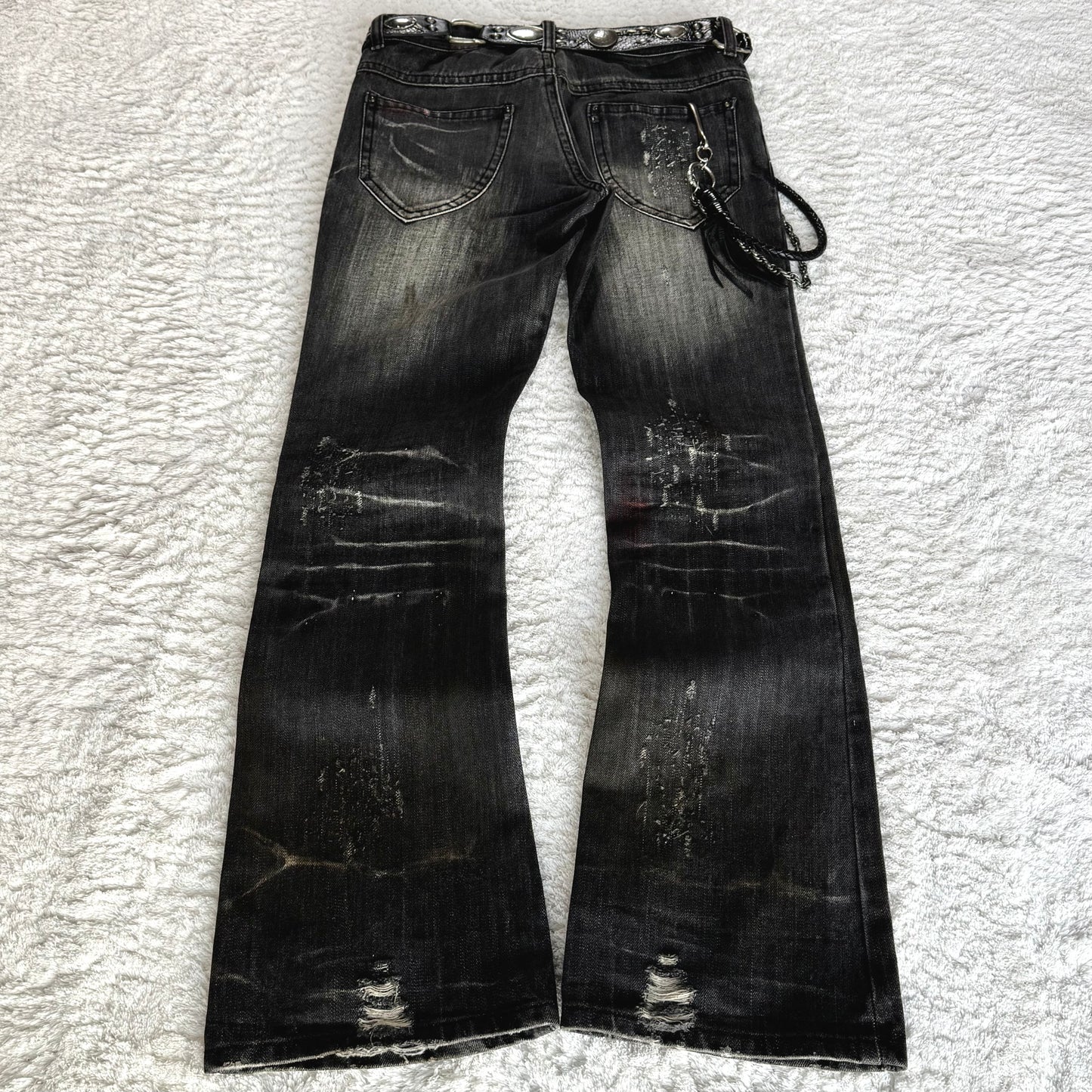 Midas Vintage Processed Flared Jeans