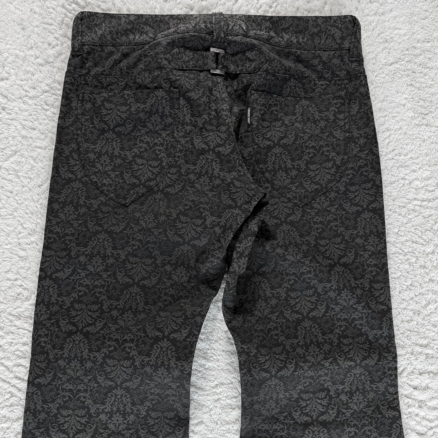 Tornado Mart Floral Formal Flared Pants