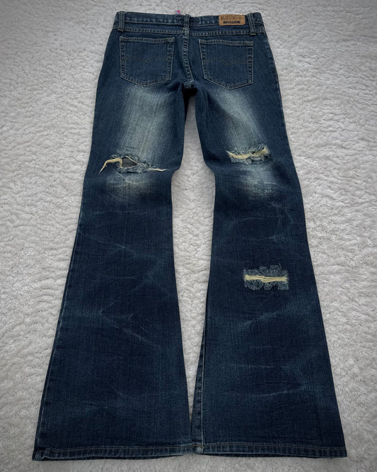 NEXTjeans Vintage Flared Distressed Jeans