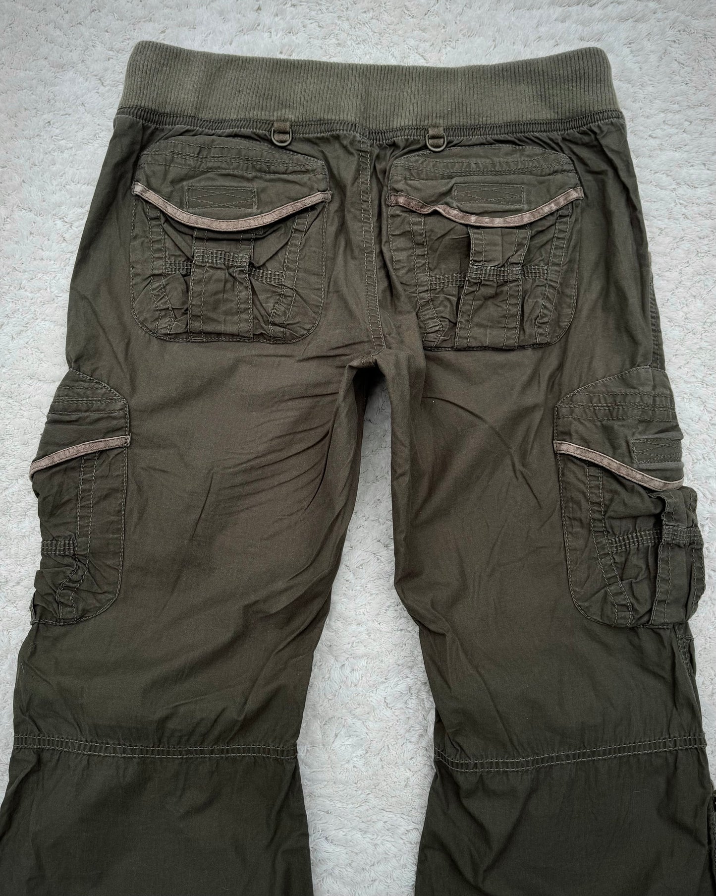G.O.A Flared Military Cargo Pants