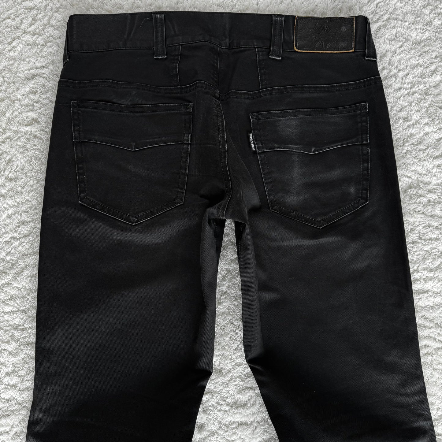 Tornado Mart Black Flared Pants