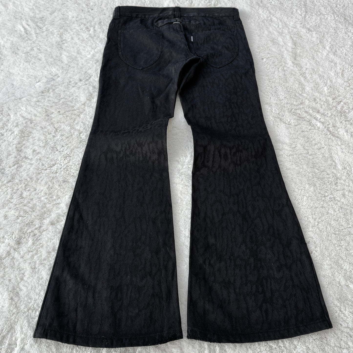 Tornado Mart Leopard Pattern Flared Pants
