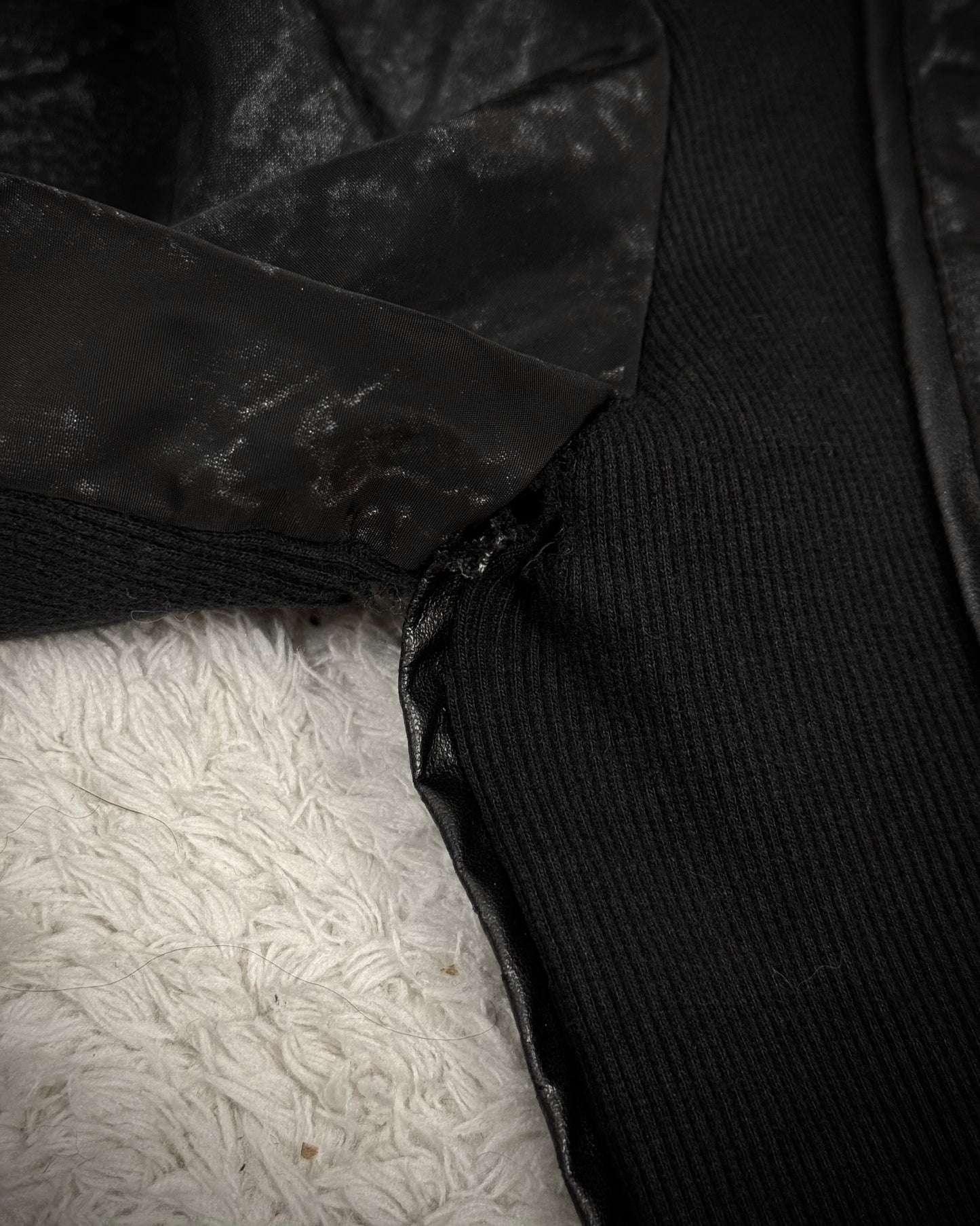 Lagust Double Layered Python Pattern Jacket