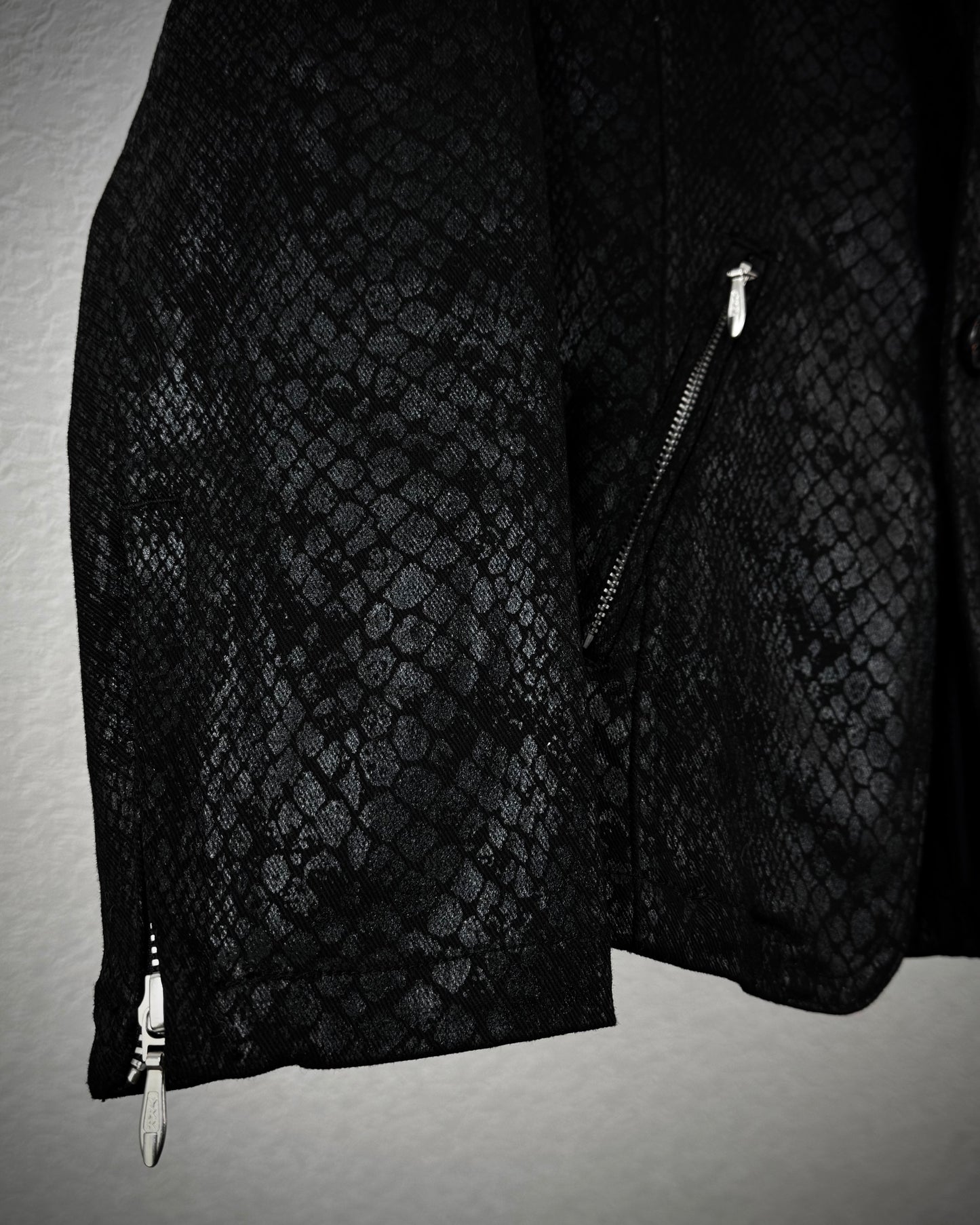 Tornado Mart Python Waxed Blazer