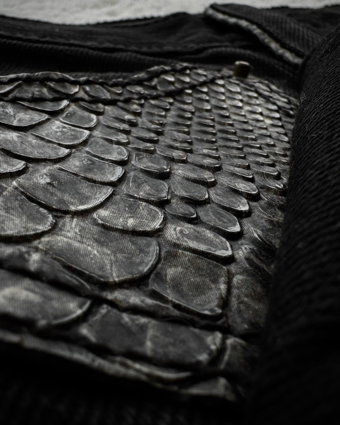 Semantic Design Python Accented Bootcut Denim