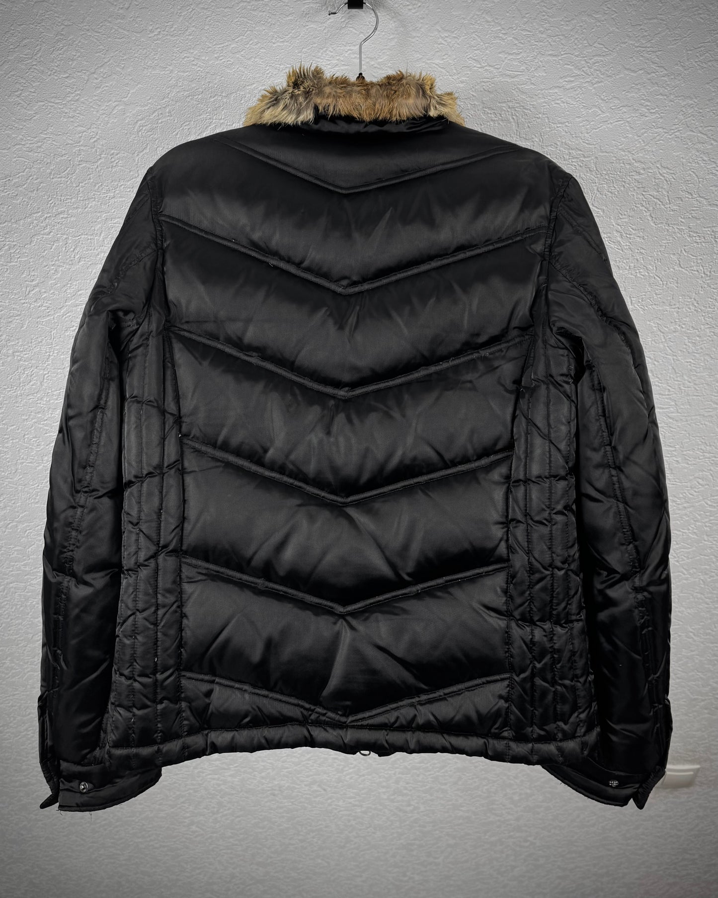Michel Homme Rabbit Fur Puffer Jacket