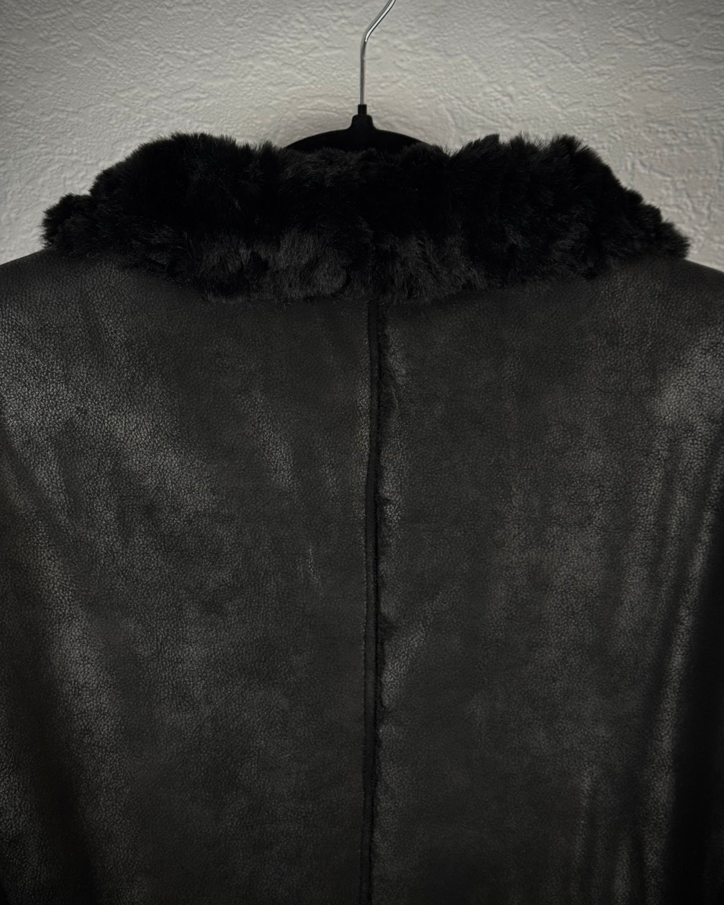 Shellac x Semantic Design Full Fur Interior Leather Jacket