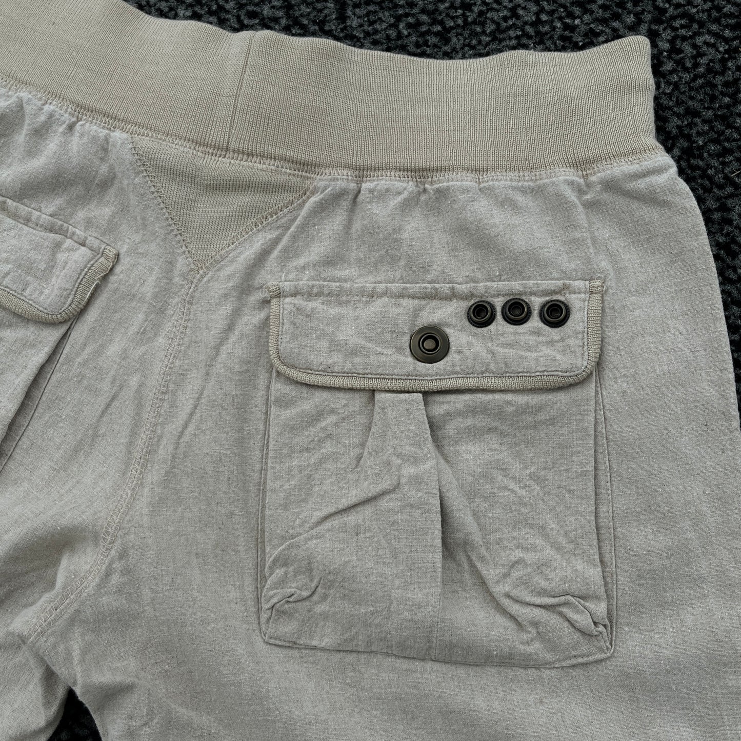 G.O.A Studded Cream Cargo Pants