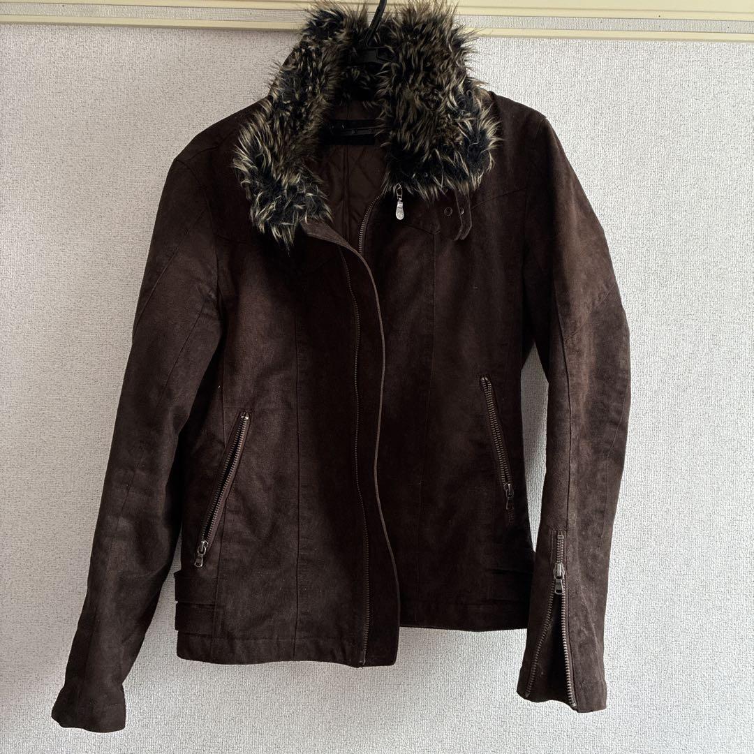 Tornado Mart Earthy Fur Collar Jacket