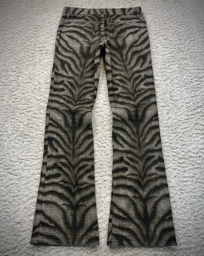 5351 Pour Les Hommes Zebra Washed Bootcut Pants