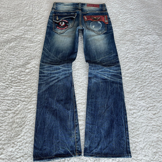 Husky 1972 Vintage Hardware Flared Jeans