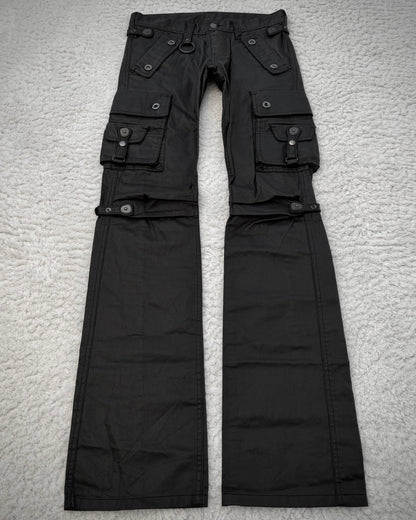 Tornado Mart Heavy Waxed Gas Mask Cargo Pants